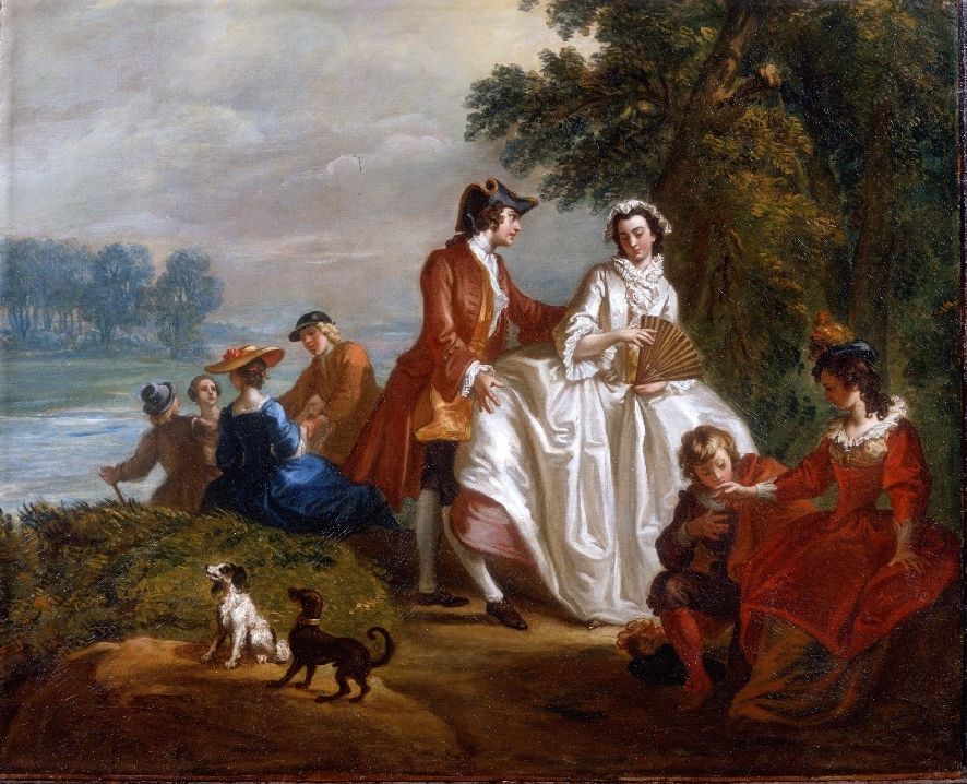 The Return From The Island Of Cythera by Petrus Johannes Van Reyschoot, c.1730